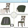 thumbnail image 5 of Fundas de terciopelo para asiento de silla, funda de cojín de asiento lavable y extraíble, fundas de silla para comedor, cocina, oficina (azul verdoso, juego de 4) Decoración del hogar, 5 of 5