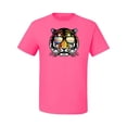 thumbnail image 2 of Funny Neon Summer California Beach Tiger | Mens Animal Lover Graphic T-Shirt, Neon Pink, Small, 2 of 4