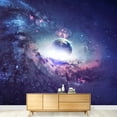 thumbnail image 3 of wall26 - Outer Space Universe Galaxy Scene - Canvas Art Wall Decor - 100"x144", 3 of 6