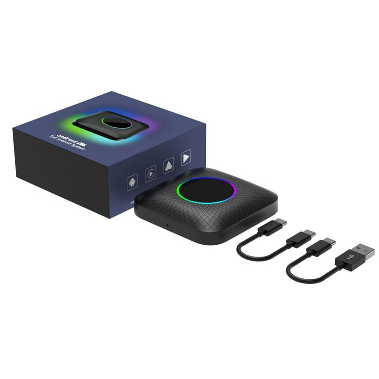 Wireless Carplay Android Auto AI TV Box 8+128GB/4+64GB Smart