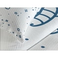 thumbnail image 4 of Ambesonne Cat Quilted Bedspread Set 3 Pcs, Astronaut Cat in Space, Queen Size, Dark Blue, 4 of 5