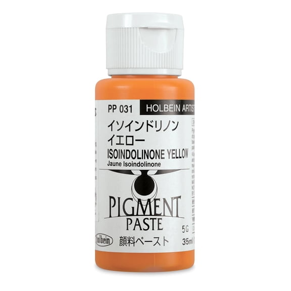 Holbein Tosai Pigment Paste - Isoindline Yellow, 35 ml