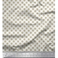 thumbnail image 1 of Soimoi Japan Crepe Satin Fabric Geometric Small Motif Shirting Fabric Prints by Yard 42 Inch Wide, 1 of 1