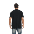 thumbnail image 5 of Zfeel Short Sleeve Heavyweight T-Shirt, Men's 100% Cotton Crewneck Blank Tee, Black, 4XL, 5 of 6