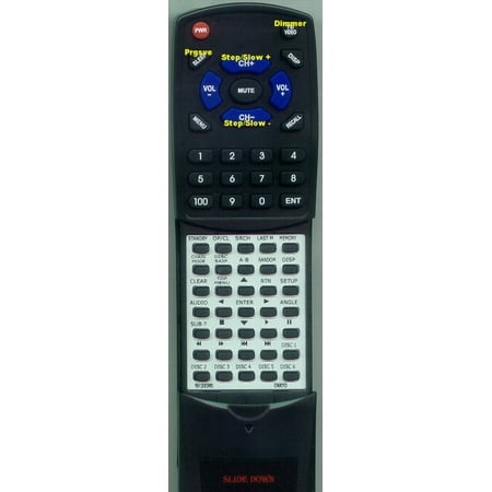Replacement Remote for INTEGRA 8912-0037-0 891200370 RT891200360 RC543DV DVCP802 DPC 7.4 DPC7.4 DPC74