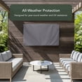 thumbnail image 5 of Covermates Outdoor TV Cover - Fits 36"-41" TVs, 300D Polyester, All-Weather, Open Back, 5 of 8