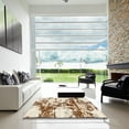 thumbnail image 7 of Ahgly Company Machine Washable Indoor Rectangle Abstract Light Brown Area Rugs, 8' x 10', 7 of 7