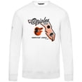 thumbnail image 2 of Men's Levelwear White Baltimore Orioles Zane Sunrise Sweatshirt, 2 of 3