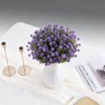 thumbnail image 6 of 10 Bouquets Flowers, Vintage Artificial Hydrangeas with Stems for Romantic Farmhouse Home Decor, Wedding Table Centerpieces, Party & Valentine's Day Bulk Floral Arrangements, 6 of 6