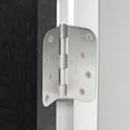 thumbnail image 7 of Cauldham (24 Pack) Heavy-Duty 4" Interior Door Hinges with 5/8" Radius Corners - Satin Nickel, 7 of 7