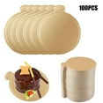 thumbnail image 4 of CAROOTU Mini Cardboard Cake Bases 100pcs Golden Mousse Cake Boards Cake Paper Plates Dessert Board Base for, 4 of 7
