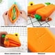 thumbnail image 3 of Estuche adorable para bolígrafo de zanahoria - Estuche para bolígrafo de zanahoria de silicona suave de gran capacidad para lápices mecánicos, borradores MFZFUKR CPB-US-XD102, 3 of 5