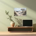 thumbnail image 3 of ZHONGYUTONG Beach Canvas Wall Art for Bathroom Coastal Pictures for Wall Seascape Paintings Seaside Print for Living Room Decor Framed (24.00" x 36.00"), 3 of 5