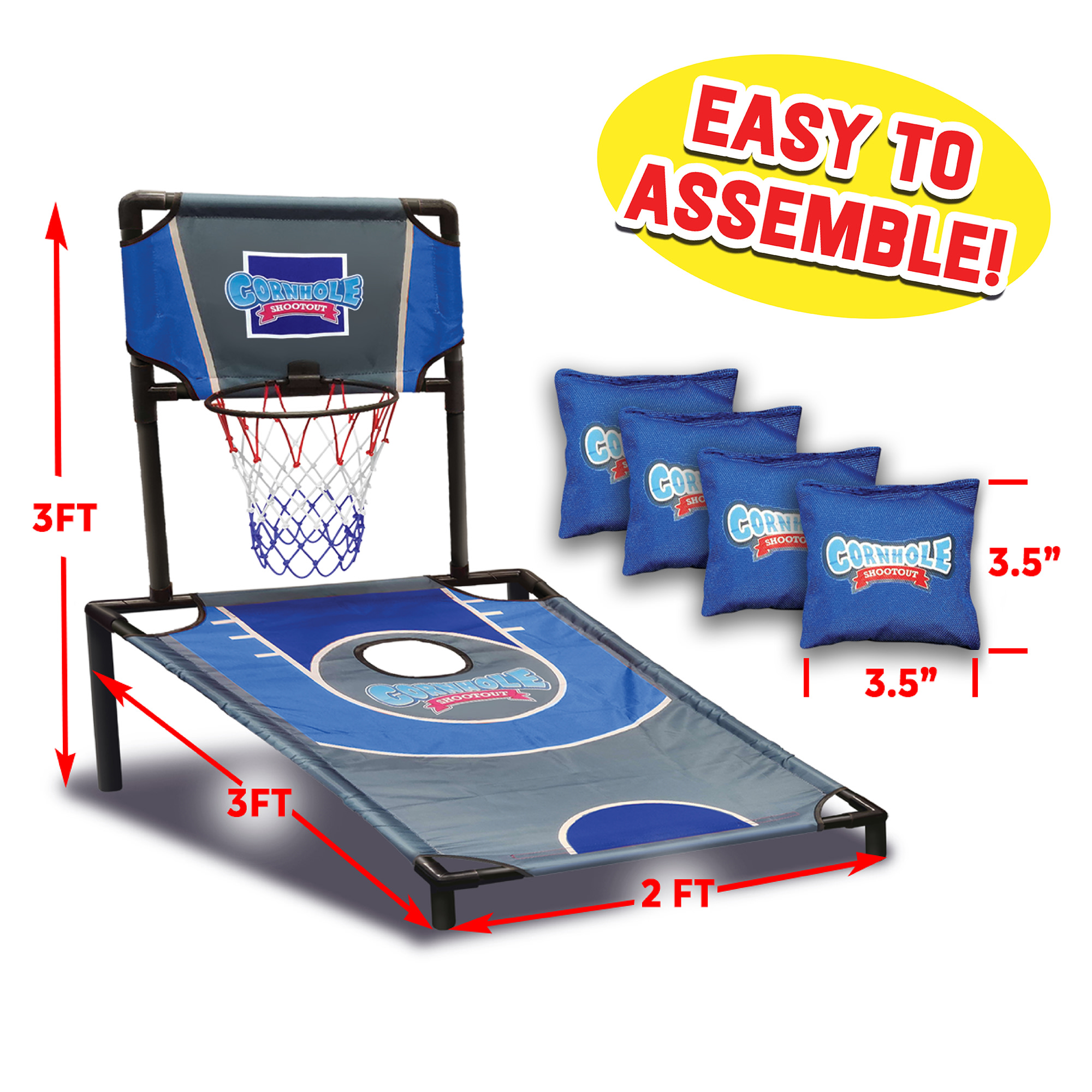 ABetter Design Cornhole Shootout 2-in-1 Game photo 3