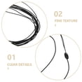 thumbnail image 3 of KAKOWELY Lanière de Poignet 8 Pcs Lanières Anti-Perte pour Stylet à Écran Tactile Lanière Élastique pour Crayon Ressort Rétractable Sangles de Serrage Lanière de Poignet, 3 of 4