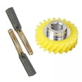 thumbnail image 1 of Tnarru 2x Engrenage Roue de Ver Engrenage pour Mixeur de Cuisine Accessoires et 2 Brosses, 1 of 8