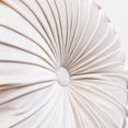 thumbnail image 4 of EIMELI Cushion Round Solid Color Pleated Floor Pillow Diameter 38 * 10CM, 4 of 6