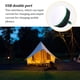 thumbnail image 3 of Inteprter Camping linterna imán adsorción antideslizante multimodos lámpara de emergencia resistente al desgaste accesorio de iluminación Iluminación y accesorios Verde Inteprter HA074507-03, 3 of 6