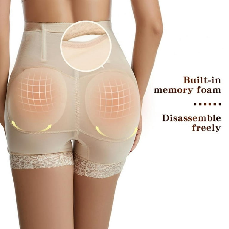Women Bigger Butt Enhancer Butt Lifter Padded Lace Shapewear Control  Panties Seamless Thicker Fake Buttock Underwear