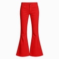 thumbnail image 4 of xaweyi Girls Flare Jeans Kids Fashion Stretchy Denim Pants Bell Bottoms with Pockets Size 10-11 Years, 4 of 9