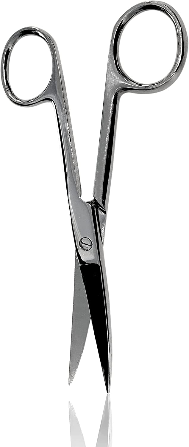 Scientific Labwares Curved Lab Dissecting Stainless Steel Scissors with ...