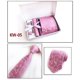 thumbnail image 2 of Corbata de seda para hombre y juego de gemelos de corbata formal tejido cuadrado de bolsillo Corbatas sólidas, Kw05 Feliz Sencillez, 2 of 2