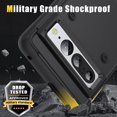thumbnail image 5 of SaniMore for Google Pixel 7 Pro Case, Military Grade Shockproof Cover Heavy Duty Hybrid Soft TPU+Hard PC Case Non-Slip Gripping Case with Hidden Kickstand fits for Google Pixel 7 Pro, Black, 5 of 8