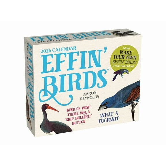 Effin' Birds 2026 Day-To-Day Calendar, (Paperback)