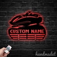 thumbnail image 4 of Handmadetneonsign Bobsleigh Medal Hanger Metal Wall Art Light, Bobsleigh Player Name Metal Sign Wall Decor, Bobsleigh Metal Decor 47121, 4 of 5