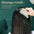 thumbnail image 4 of Gua Sha Comb, Jadestone Soreness Relief Ergonomic Portable Massage Comb  For  Salon, 4 of 8