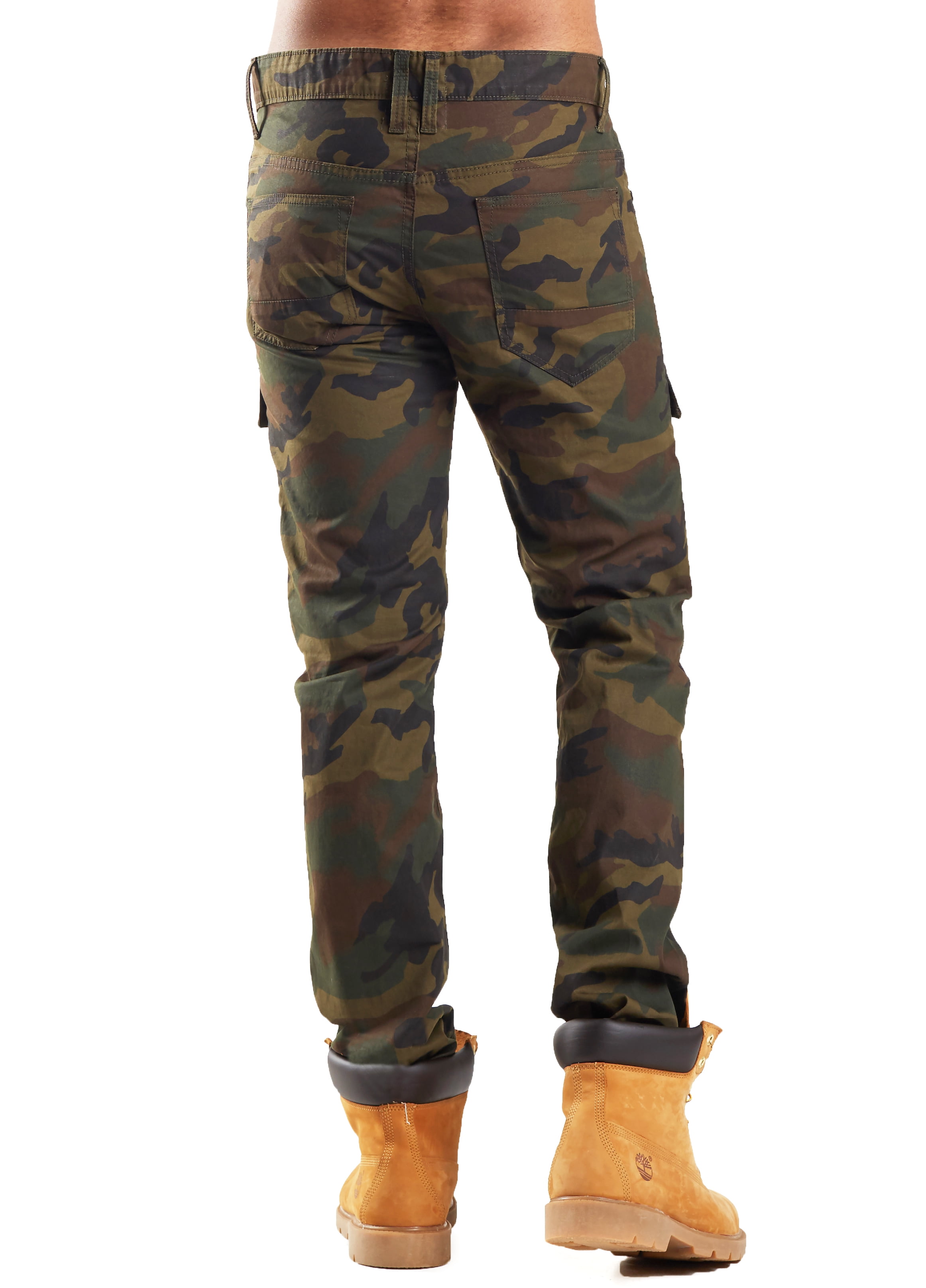 Slim Fit Twill Cargo Pants - Walmart 