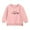 Pink, variant on Cavosen Toddler Sweatshirt Crewneck Girls Baby Infant Little Kids Long Sleeve Pullover Sweatshirts Heartbeat Dog Paw Side Split Hem Fashion Sweatshirts Tops Soft Clothes Gray 3T