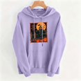 thumbnail image 4 of Molidfa Womens Retro Cat Hoodie Halloween Black Cat Graphic Oversized Sweatshirt, 4 of 5