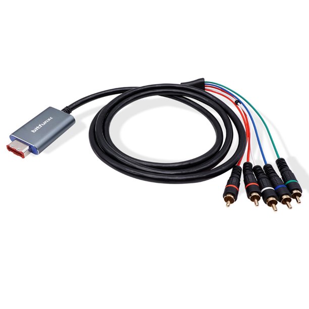 Component Video 5RCA YPbPr Cable for GameCube NGC Digital AV Output