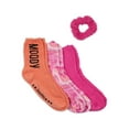 thumbnail image 3 of Justice Girls Fuzzy Cozy Crew Socks, 6-Pack, Sizes M-L, 3 of 4