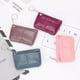 thumbnail image 4 of Monedero de piel auténtica con textura para mujer, monedero, tarjetero, bolso pequeño con cremallera, llavero, minicartera pequeña, 4 of 6