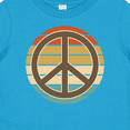 thumbnail image 4 of Inktastic Retro Peace Sign Sunset Boys or Girls Baby T-Shirt, 4 of 5