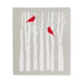 thumbnail image 2 of Ensemble de 2 Torchons Cardinal en Arbre, 2 of 4
