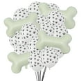 thumbnail image 1 of Shisuyan 1 Set Lovely Bone Shaped Balloons Scene Balloon Decors Dog Paw Pattern Balloons, 1 of 8