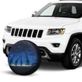 thumbnail image 2 of KAKALAD Giraffes Galaxy Spare Tire Cover Universal Vehicle Accessories Buckle Car Tools 15”in, 2 of 6