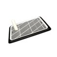 thumbnail image 1 of lionlar Dog Potty Toilet with Removable Post Reusable Portable Dogs Urinal Grid Tray for Black, 1 of 9