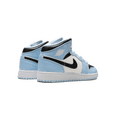 thumbnail image 3 of Jordan GRADE SCHOOL Air Jordan 1 Mid GS "Ice Blue" 555112 401 from Stadium Goods, 3 of 8