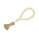 thumbnail image 4 of Wooden Beads Garland with Jute Tassels Rustic Heart Wall Hanging Decor Home Crafts, 4 of 4