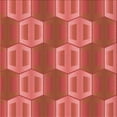 thumbnail image 1 of Ahgly Company Machine Washable Indoor Square Transitional Tomato Red Area Rugs, 4' Square, 1 of 7