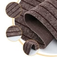 thumbnail image 2 of Hengbo Indoor Outdoor Runner Carpet 2 x 6 ft Runner Rugs Rubber Backing Rug for  Hallway Entryway Kitchen  Laundry Room   Brown, 2 of 6