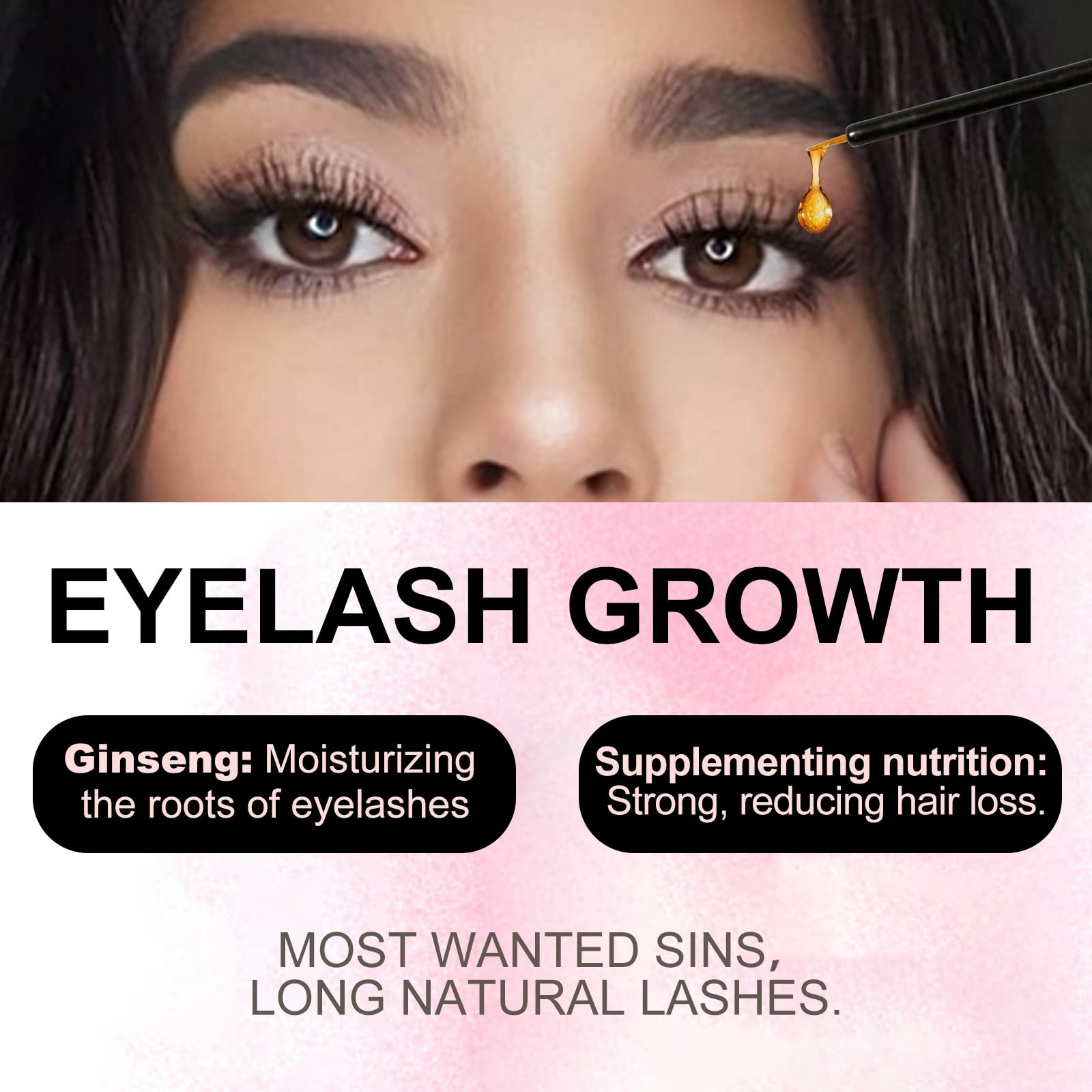 Alvantor Eyelash Growth Serum, Nourishing Lash Enhancer, 0.11 fl oz