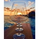 thumbnail image 1 of Cuadros Decorativos Cuadro de pared de taladro redondo completo con copas de vino al atardecer con pintura de diamantes 30x40cm Sywqhk Nuevos Originales, 1 of 9