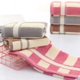 thumbnail image 5 of Laklulu Juego de 2 toallas de mano, toalla suave absorbente de algodón para baño, deportes, viajes, fitness, yoga, 35*75 cm, 5 of 5
