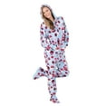 thumbnail image 3 of Footed Pajamas - Blue Cupcakes Adult Hoodie Fleece One Piece - Adult - Small (Fits 5'5 - 5'7"), 3 of 4