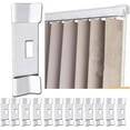 thumbnail image 1 of 12Pcs Vertical Blind Repair Vane Savers, Vertical Blinds Replacement Slats, Louver Replacement Parts Maintenance Clips, Blind Fixers, Window Blinds Replacement (White), 1 of 6